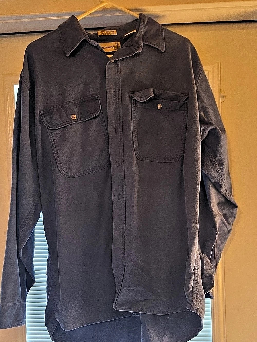 Fieldmaster Cotton Utility Shirt Size XL